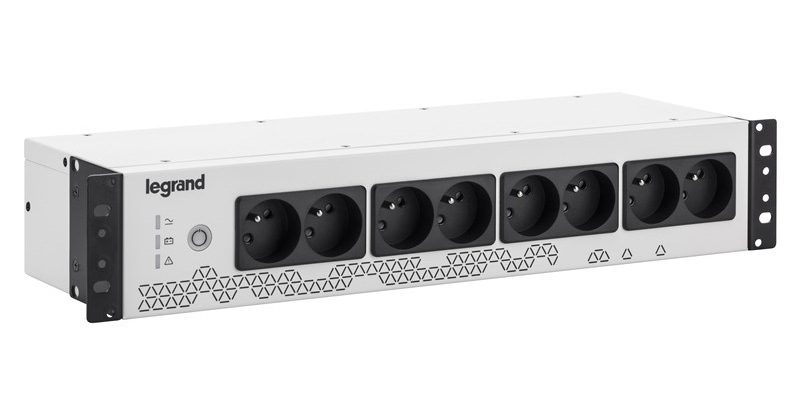 Záložní zdroj Legrand UPS Keor PDU 800VA/480W FR, Off-Line, Rack 2U, výstup 8x CZ, USB Záložní zdroj Legrand UPS Keor PDU 800VA/480W FR, Off-Line, Rack 2U, výstup 8x CZ, USB