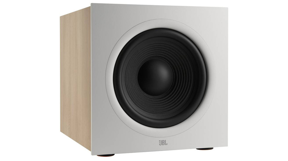 Subwoofer JBL STAGE 220P černý/hnědý Subwoofer JBL STAGE 220P černý/hnědý
