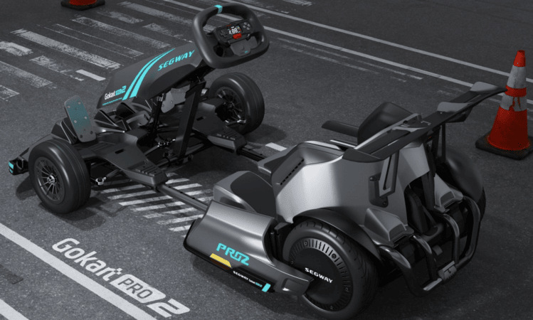 Motokára Segway GOKART PRO 2 antracitová