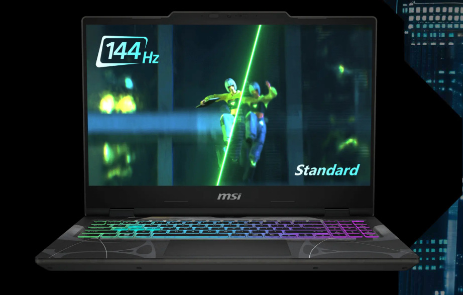 MSI Cyborg 15 nabízí i parádní displej se 144 Hz