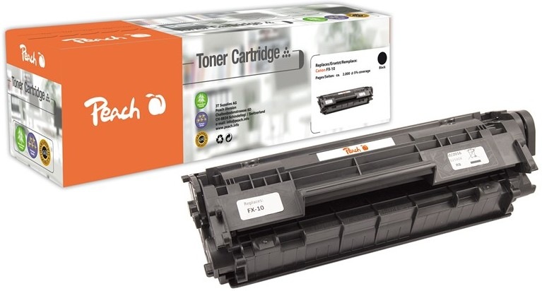 Černý toner Peach Canon FX-10 s výtěžností 2000 stran