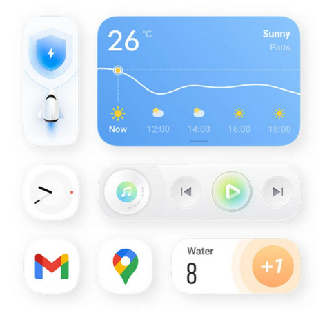 Mobilní telefon vivo Y76 5G 8 GB / 128 GB - Cosmic Aurora
