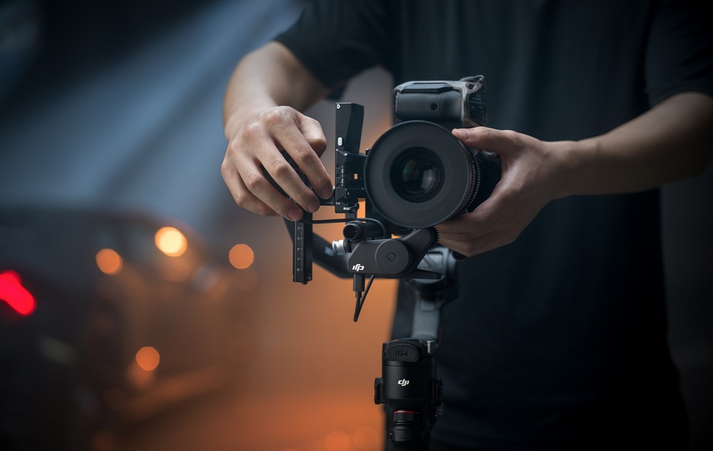 Stabilizátor DJI RS 4 Pro černý Stabilizátor DJI RS 4 Pro černý