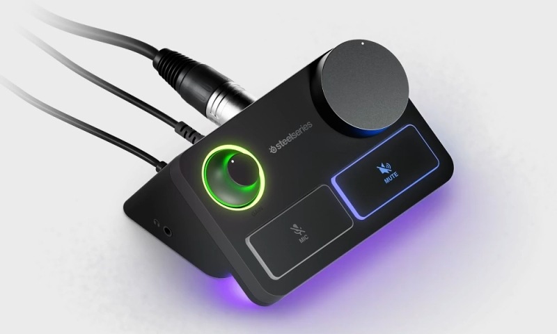 Mikrofon SteelSeries Alias Pro černý