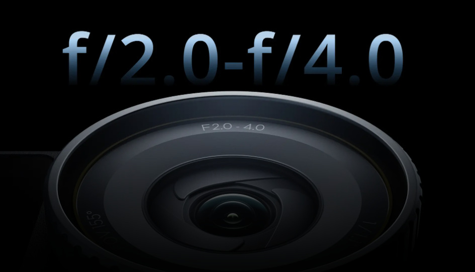 Variabilní clona f/2.0 u kamery DJI Osmo Action 6