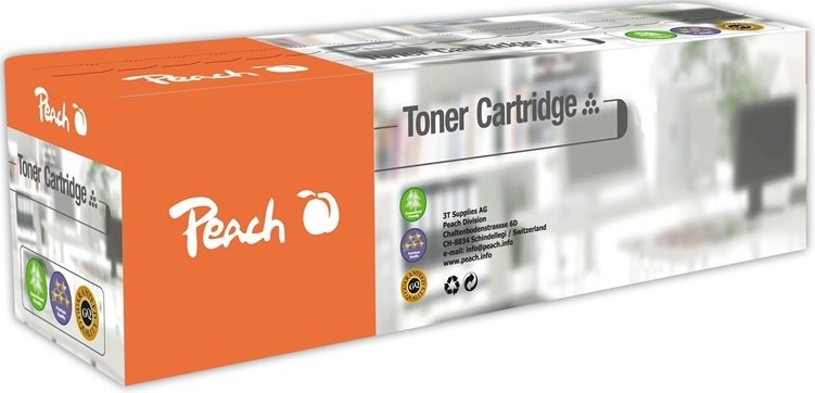 Černý toner Peach HP CF380A s výtěžností 2400 stran