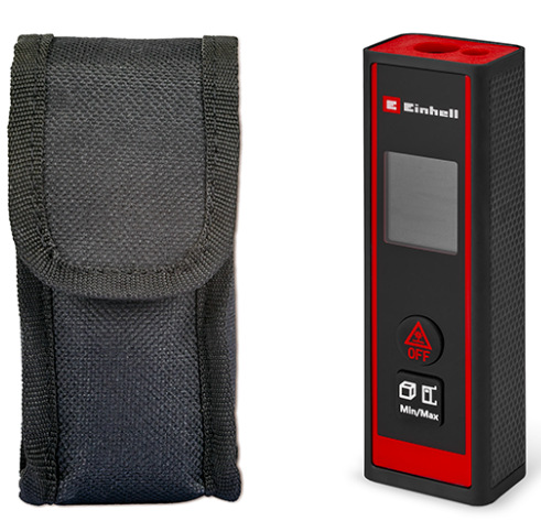 Laserový dálkoměr Einhell Classic TC-LD 40 R s ochranným pouzdrem pro měření vzdáleností až 40 m
