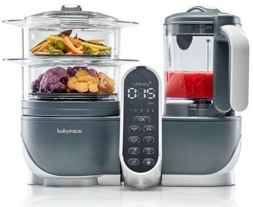 Multifunkční přístroj Babymoov Nutribaby+ Industrial Grey