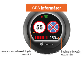 Autokamera NAVITEL R1050 černá Autokamera NAVITEL R1050 černá