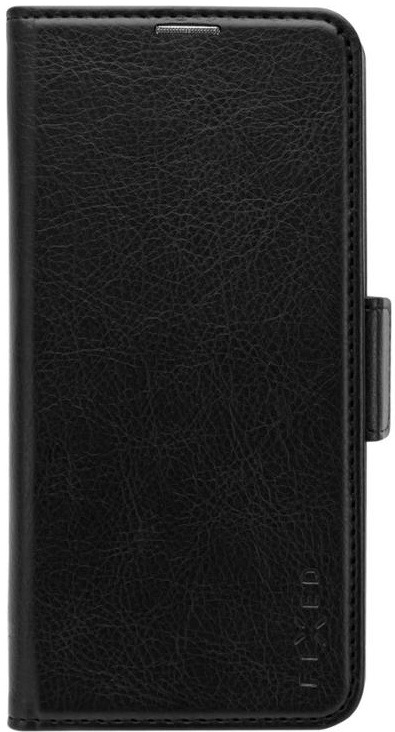 Pouzdro na mobil flipové FIXED Opus New Edition na Apple iPhone 12/12 Pro černé