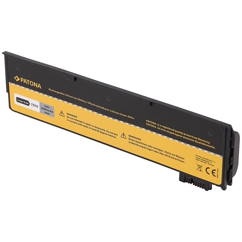 Baterie PATONA pro LENOVO Thinkpad T470/T570/61++  4400mAh Li-lon 10,8V 01AV423