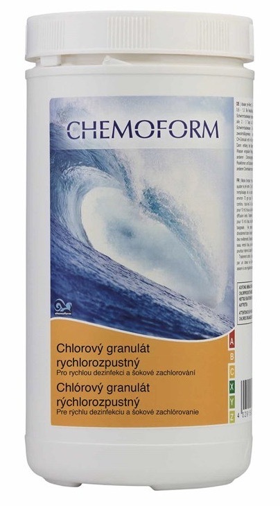 Bazénová chemie Chemoform Chlór granulát 1 kg