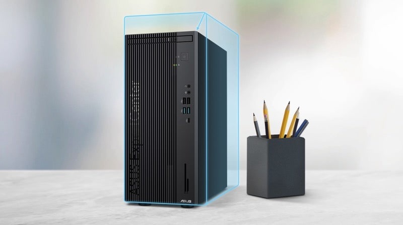 Asus ExpertCenter D7 Mini Tower, černá