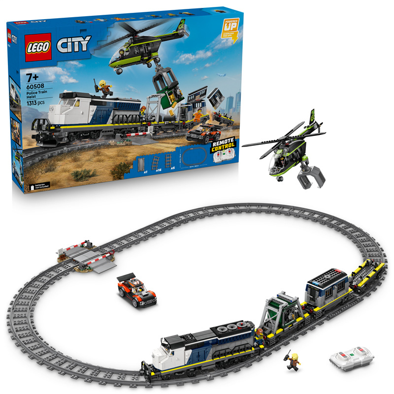 Stavebnice LEGO® City 60508 Loupež v policejním vlaku