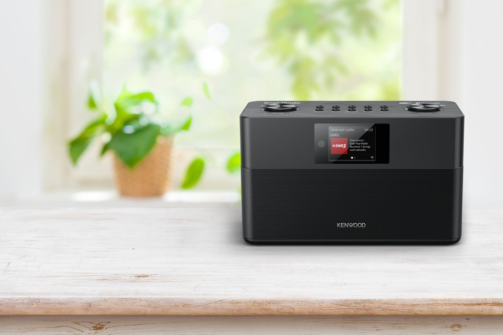 Internetový radiopřijímač s DAB+ KENWOOD CR-ST100S černý Internetový radiopřijímač s DAB+ KENWOOD CR-ST100S černý