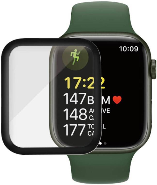 PanzerGlass na Apple Watch 7, 41 mm, průhledná