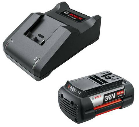 Set baterie a nabíječky Bosch Starter Kit 36 V (1x4.0 Ah+AL3620-20)