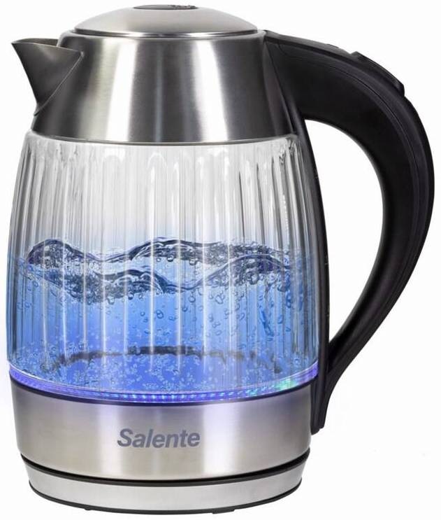 Rychlovarná konvice Salente STRIPEGLASS-BL, 1,8 l