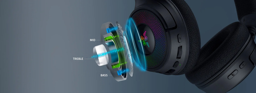 Razer Kraken V4, černá