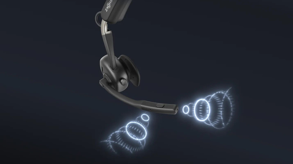 Sluchátka Shokz OpenMeet UC, Bluetooth černá