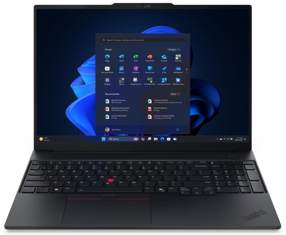 Notebook Lenovo ThinkPad E14 Gen 7 černý