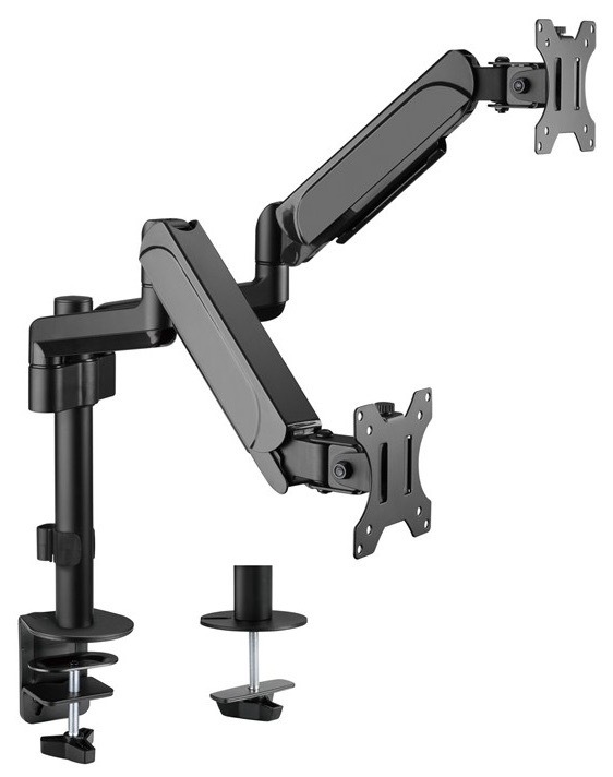Držák Gembird pro monitor s úhlopříčkou až 32″, nosnost 9 kg, černá barva