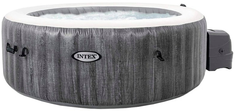 Nafukovací vířivka Intex 28440 PureSPA Greywood Deluxe™ pro 4 osoby v dekoru Greywood