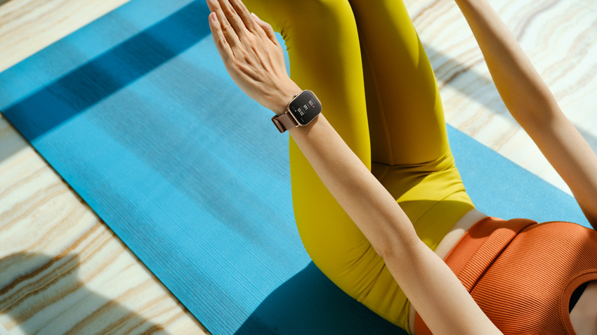 Chytré hodinky Amazfit GTS 3 hnědé