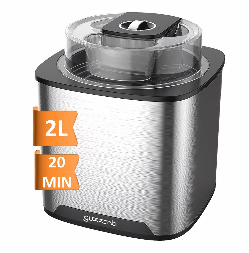 Zmrzlinovač Guzzanti GZ 159 stříbrný