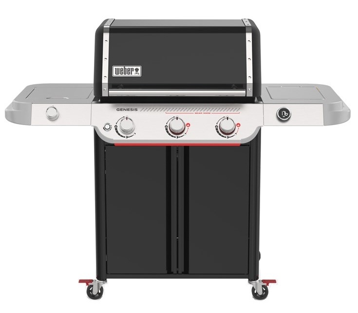 Gril zahradní plynový Weber Genesis E-335W Black černý