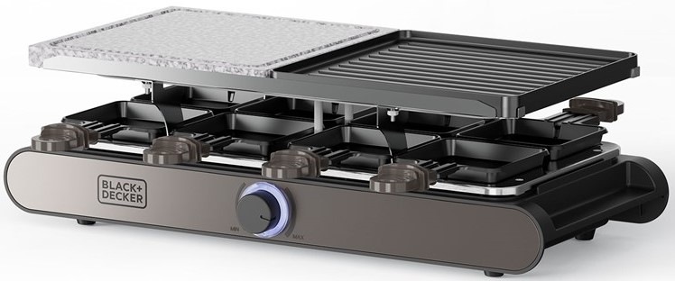 Gril Black+Decker BXFC1400E černý