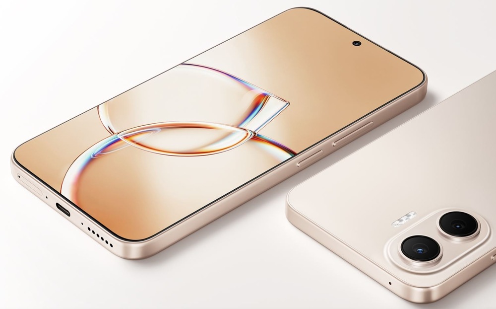 Mobilní telefon TCL P80 8 GB / 256 GB zlatý Mobilní telefon TCL P80 v béžovém provedení