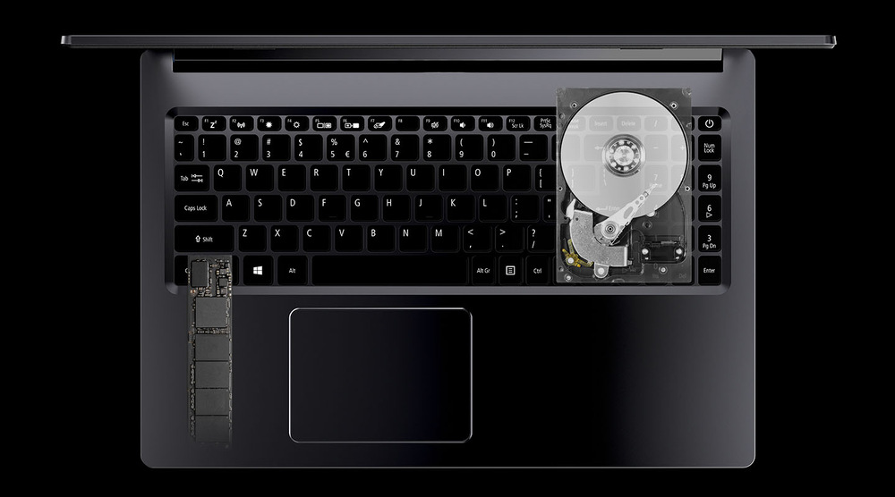 Notebook Acer Extensa 15 (EX215-32-P7P7) černý