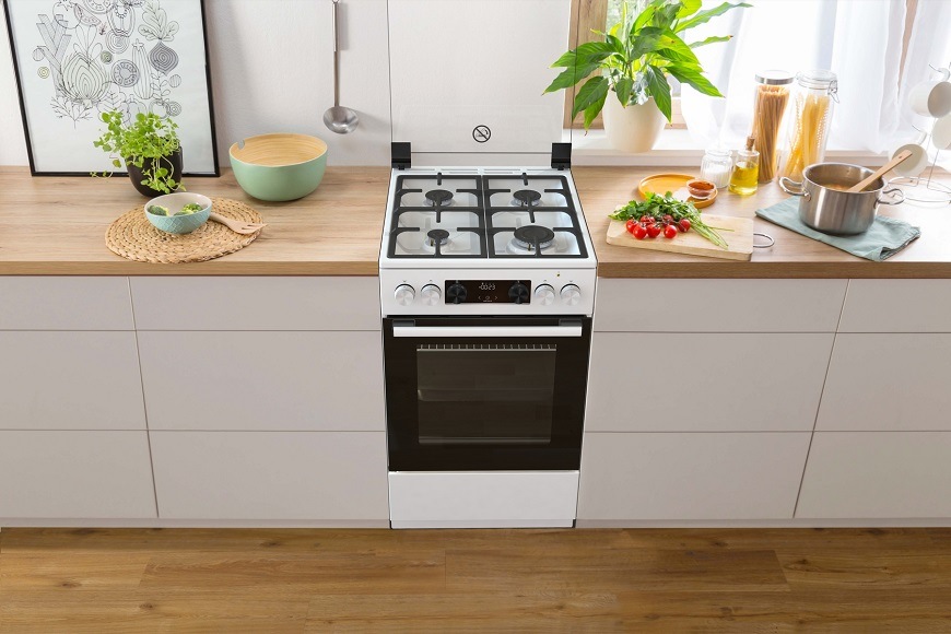 Kombinovaný sporák Gorenje Advanced GK5C41WF bílý GK5C41WF-hlavni