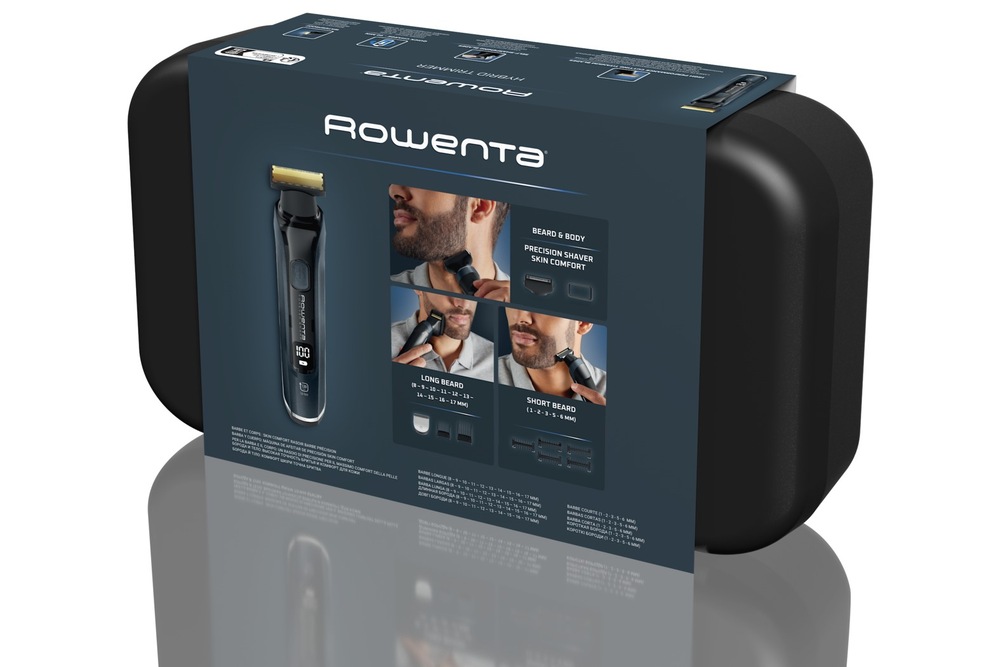 Zastřihovač vousů Rowenta TN6204E0 Forever Sharp Ultimate černý