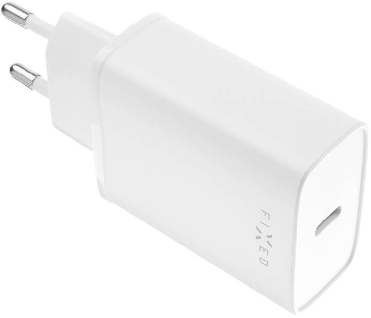 Nabíječka do sítě FIXED USB-C PD, 25W bílá