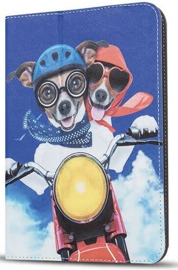 Pouzdro na tablet flipové GreenGo Dogs na tablet 7-8"