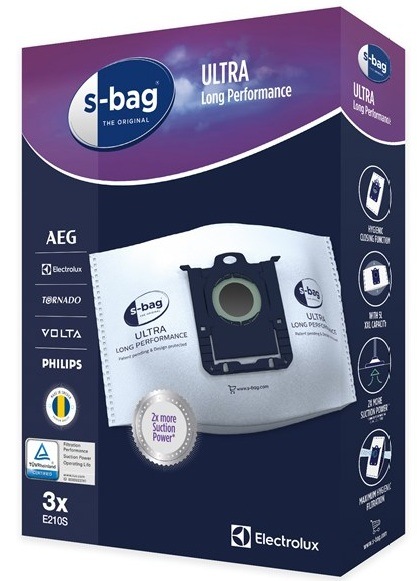 Sáčky do vysavače Electrolux s-bag® Ultra Long Performance E210S (3 ks)