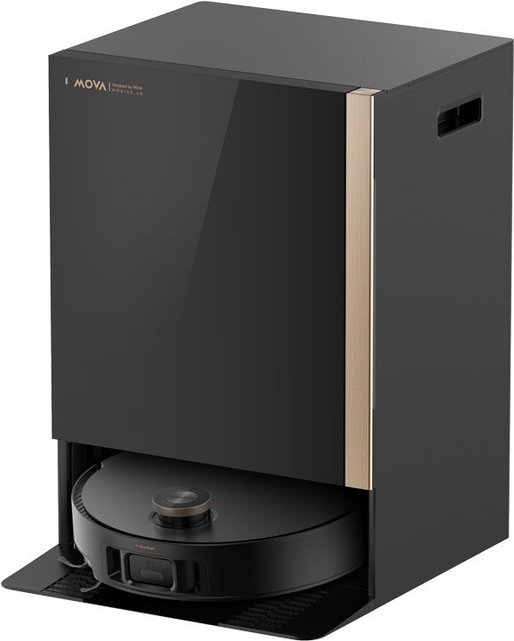 Robotický vysavač MOVA Mobius 60 se základnou, černá barva