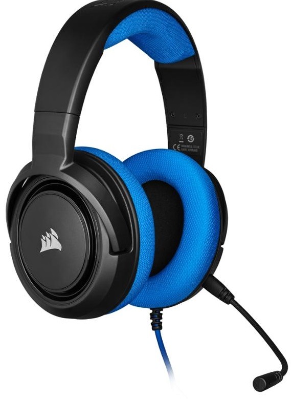 Headset Corsair HS35 černý/modrý