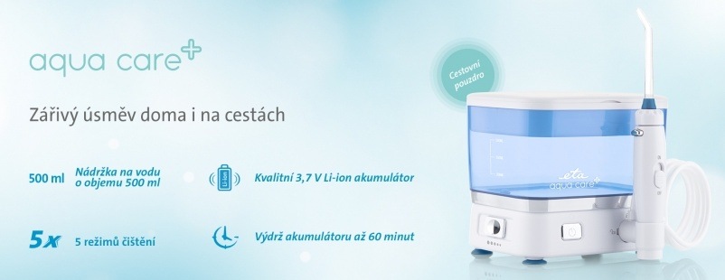 Ústní sprcha ETA AquaCare Plus 1708 90000 bílá Ústní sprcha ETA AquaCare Plus 1708 90000 bílá