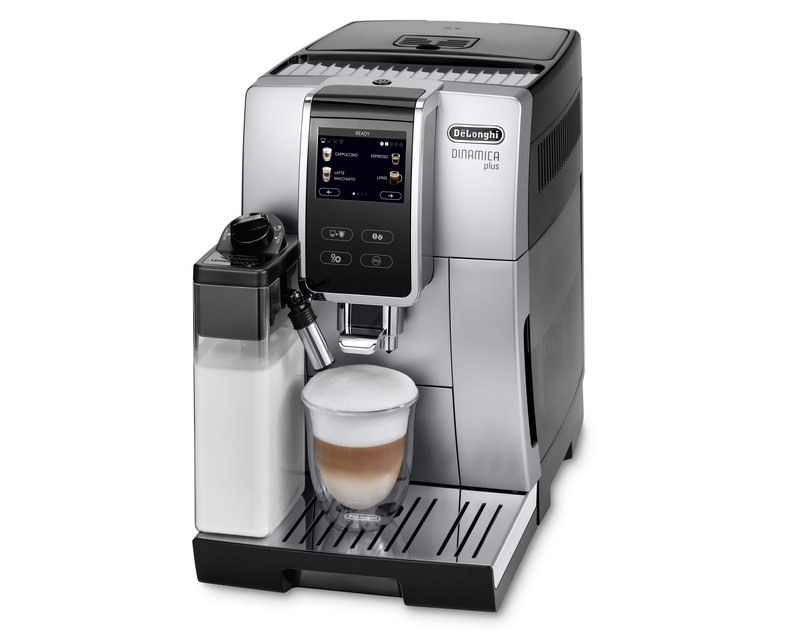 Espresso De'Longhi Dinamica plus Ecam 370.70SB černé/stříbrné Espresso De'Longhi Dinamica plus Ecam 370.70SB černé/stříbrné