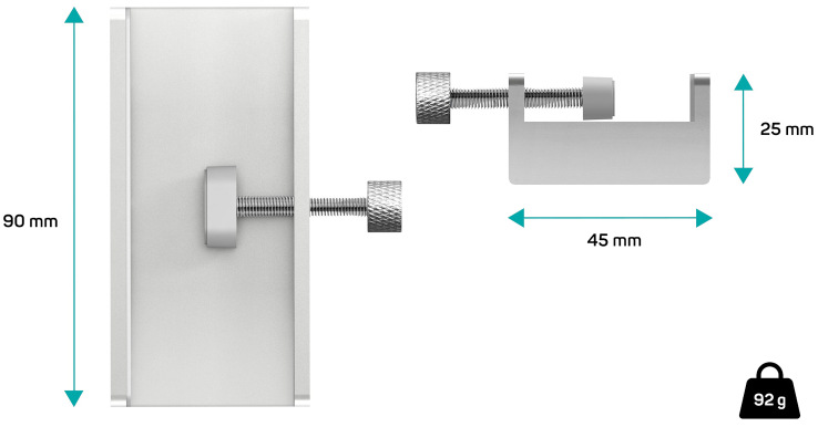 CONNECT IT DeskHub 4 v 1 USB-C, stříbrná