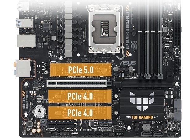 Základní deska Asus TUF Gaming B860M-PLUS