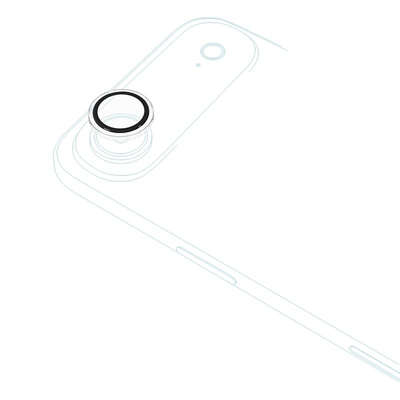 Ochranné sklo čočky fotoaparátu Epico Glass Lens Protectors s aplikátorem na Apple iPhone Air