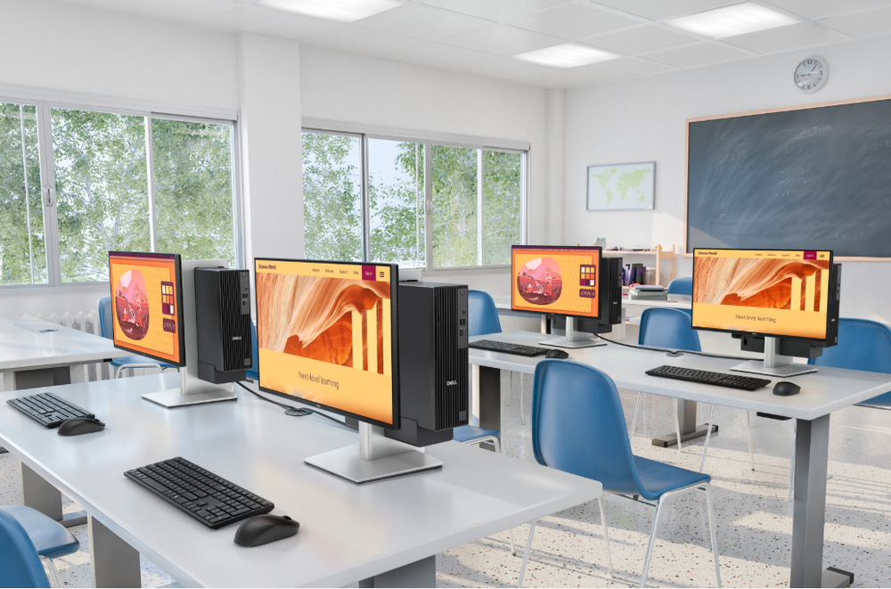 Stolní počítač Dell Pro Slim QCS1255 černý