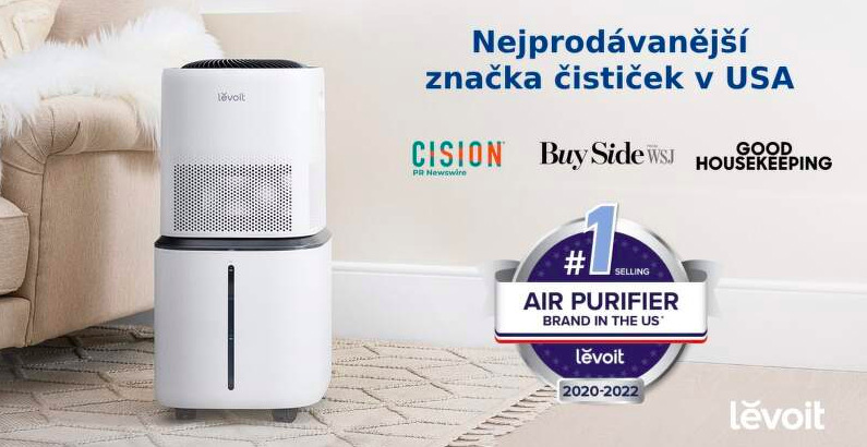 Levoit Superior 6000S od značky oceněné za péči o kvalitu vzduchu v domácnosti