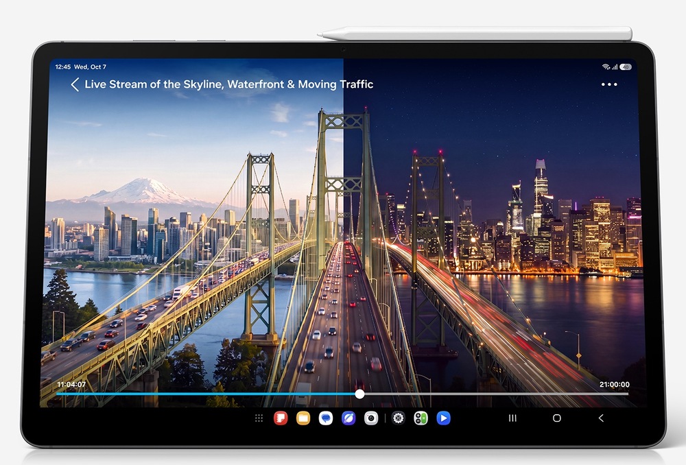 Dotykový tablet Samsung Galaxy Tab S12+ 12 GB / 256 GB + dotykové pero stříbrný Samsung Galaxy Tab S12+ nadchne výdrží až 21 hodin na nabití