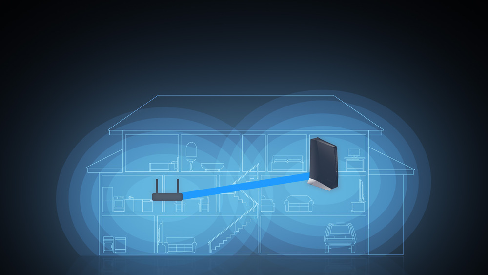 Přístupový bod (AP) NETGEAR Nighthawk AX8 EAX80 černý