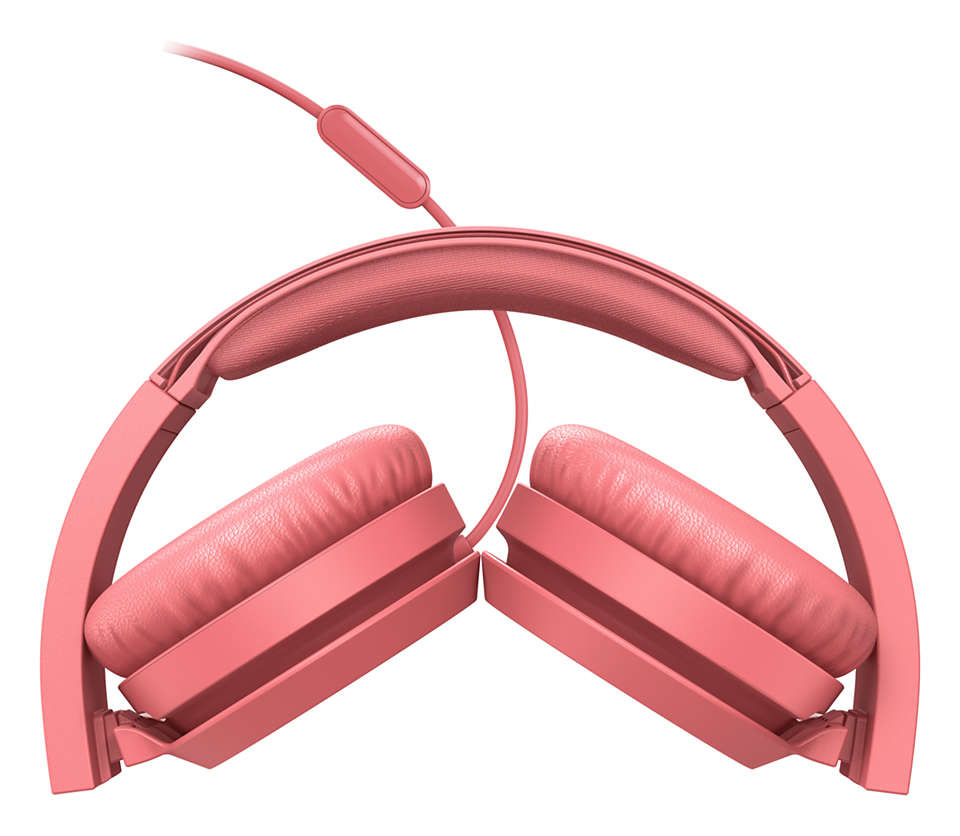 Sluchátka Philips TAH4105 červená Sluchátka Philips TAH4105 červená